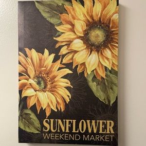 Painting sunflower market